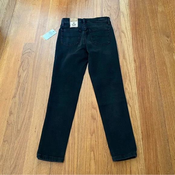 Ralph Lauren Skinny High Rise Black Jeans - Picture 9 of 10